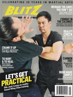 Sifu Jack Leung Practical Wing Chun Blitz Magazine