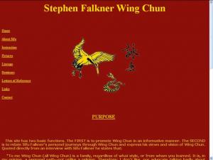Stephen Falkner Wing Chun