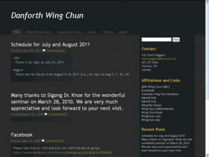 Danforth Wing Chun Toronto