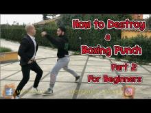 Embedded thumbnail for How to Destroy a Boxing Punch for Beginners Part 2 -Wan Kam Leung Practical Wing Chun