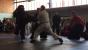 Sifu Maurice front kick then side kick (double kick as in chum kui form)