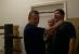 Sifu "Barber" Bill choking Sifus Tom Mullen (Center) & Ray Ginochio (Right).